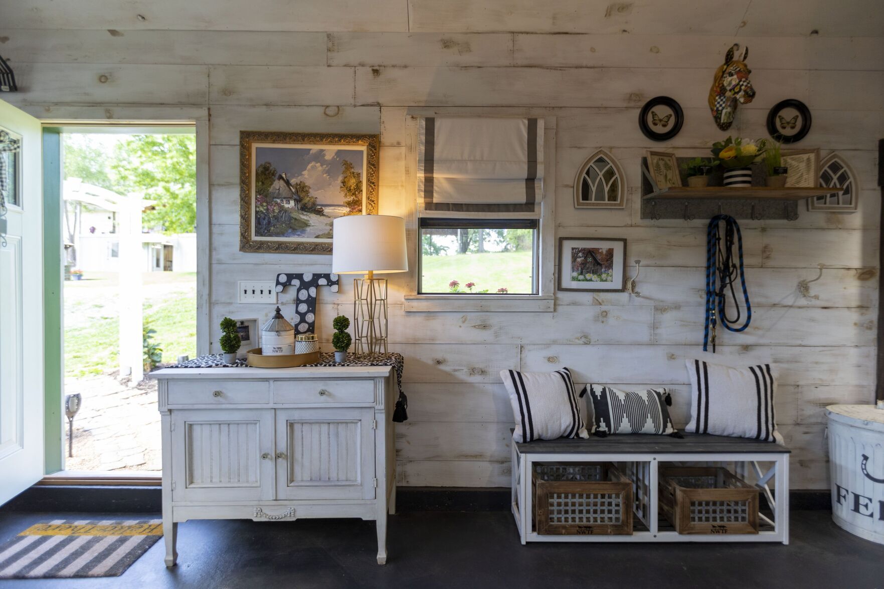 At home: Katherine Noll
